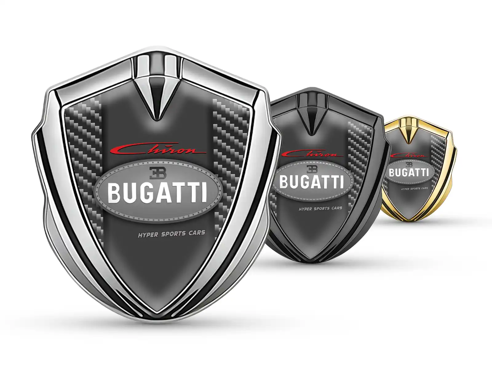 Bugatti Badge Logo Auto Edizione Limitata Look Chic